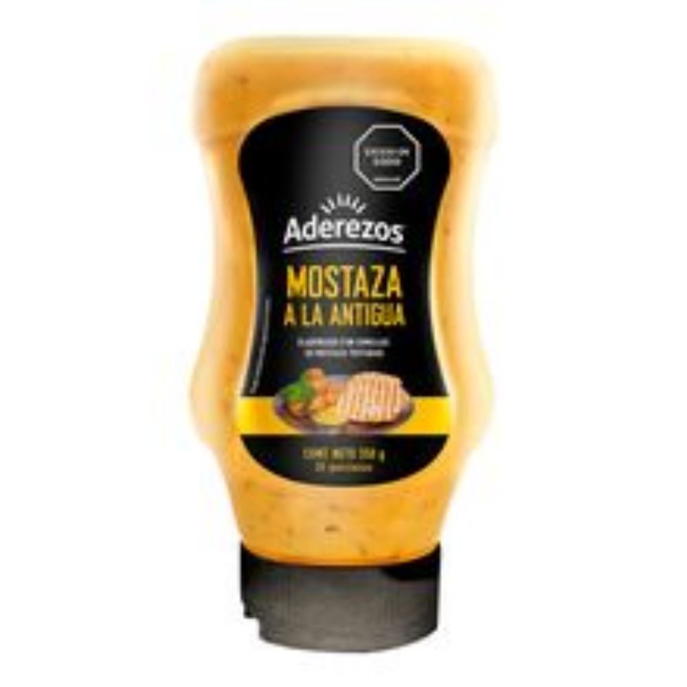 Imagen de Mostaza ADEREZOS a la antigua x350 g