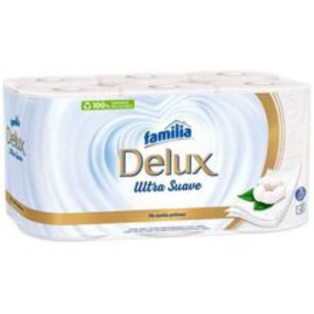 Imagen de Papel higiénico FAMILIA deluxe x12 rollos 348 metros