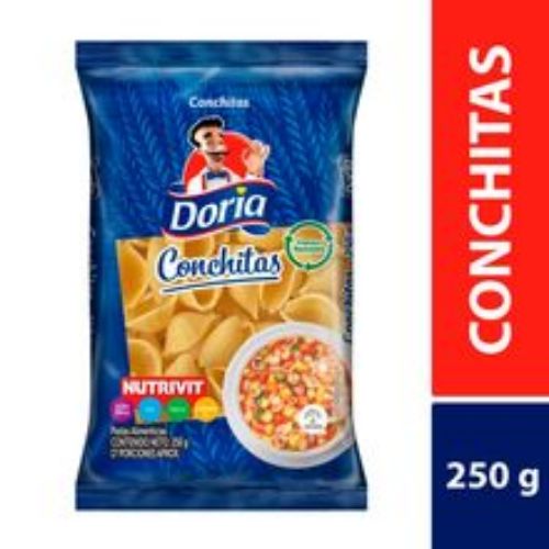Imagen de Pasta DORIA conchitas x250 g