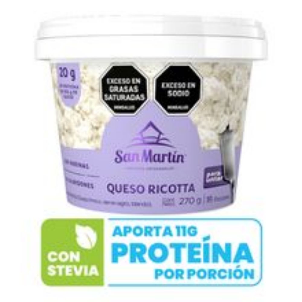 Imagen de Queso ricotta SAN MARTIN untable x270 g