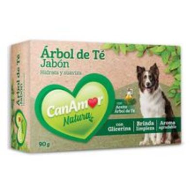Imagen de Jabon CANAMOR para perro con aceite de arbol x90 g