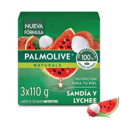 Imagen de Jabón de tocador PALMOLIVE sandía lychee (330  gr)