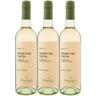 Imagen de Vino PASCUA chardonay dipuglia 2x3 x750 ml