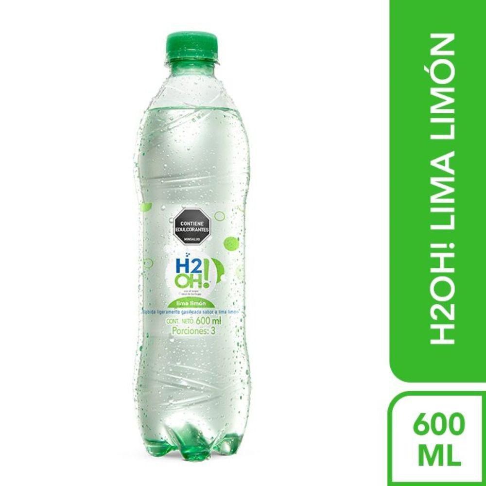 Imagen de Bebida gasificada H2O lima limón (600  ml)