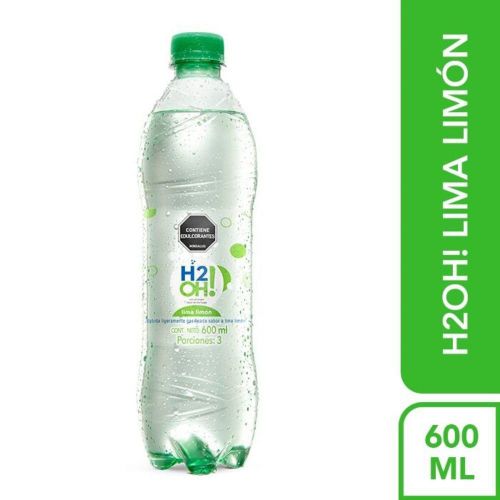 Imagen de Bebida gasificada H2O lima limón (600  ml)