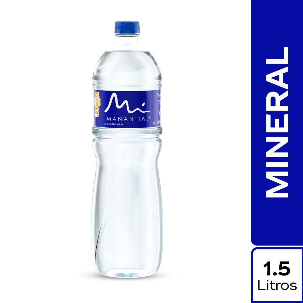 Imagen de Agua MANANTIAL sin gas botella (1500  ml)