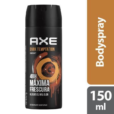Imagen de Desodorante AXE dark temptation aerosol (150  ml)