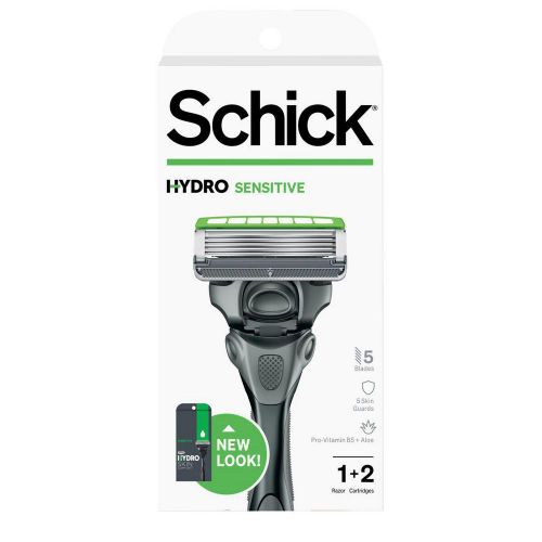 Imagen de Máquina de afeitar SCHICK hydro sensitive + repuestos (1  und)