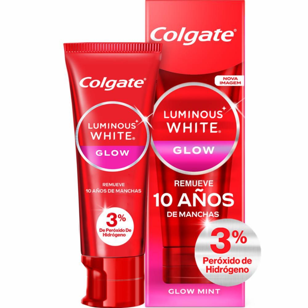 Imagen de Crema dental COLGATE blanqueadora luminous glow (50  ml)