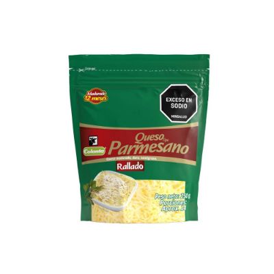 Imagen de Queso parmesano  COLANTA rallado madurado duro (250  gr)