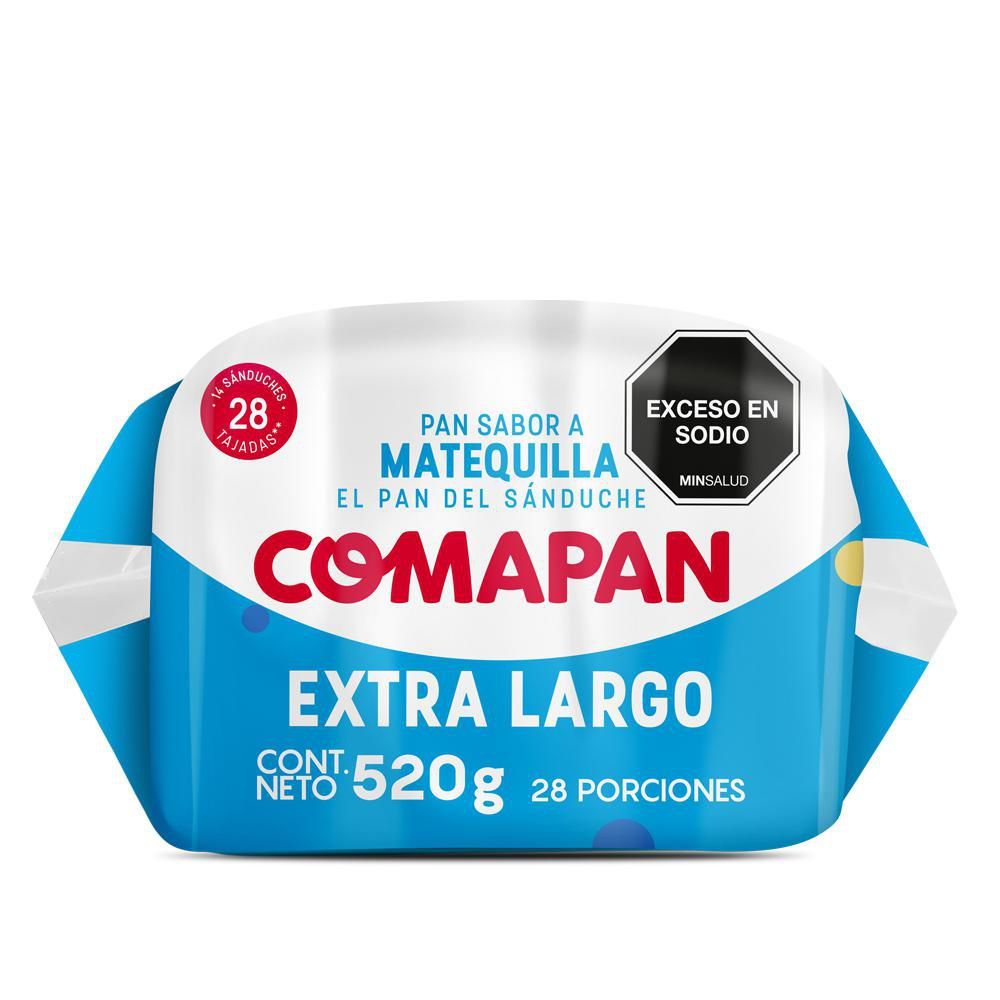 Imagen de Pan COMAPAN Mantequilla (520  gr)