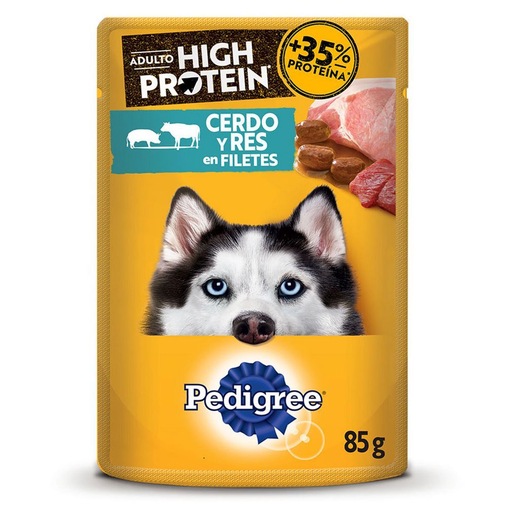 Imagen de Alimento Humedo Adulto Cerdo Res PEDIGREE 85  gr