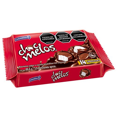 Imagen de Chocmelos COLOMBINA bandeja x89.6 g