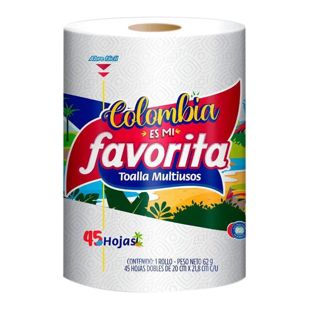 Imagen de Toallas de cocina FAVORITA x45 hojas