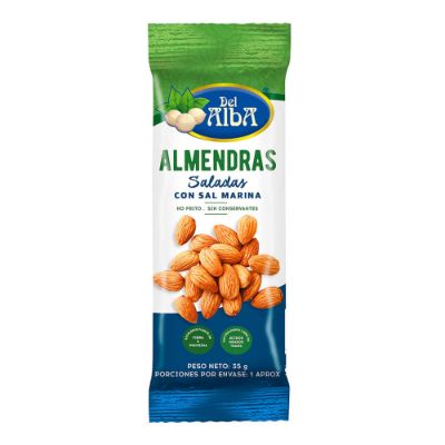 Imagen de Almendras DEL ALBA con sal marina x35 g