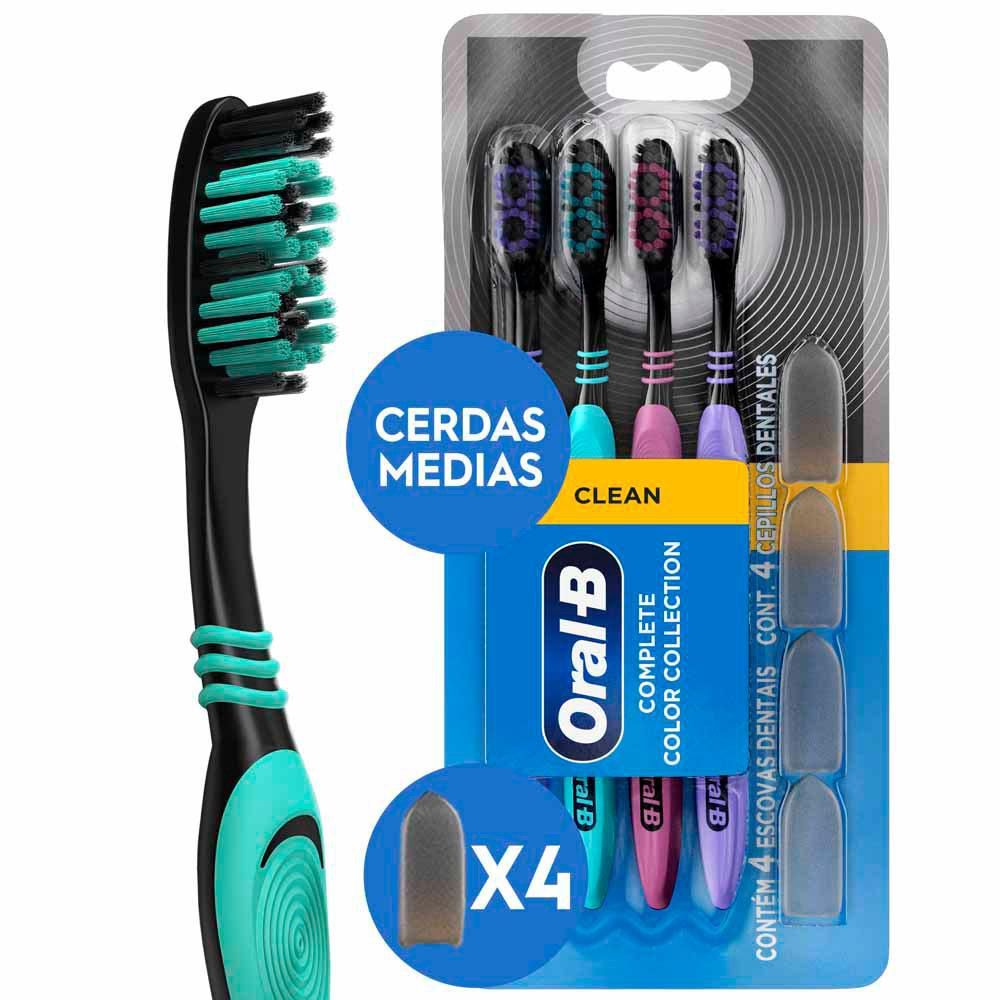 Imagen de Cepillo de dientes ORALB complete color collection (4  und)