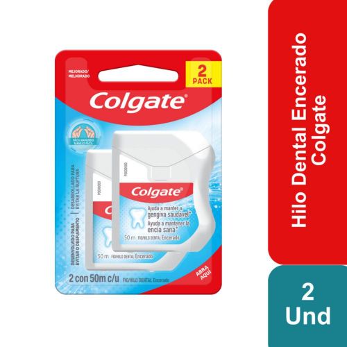 Imagen de Seda dental COLGATE encerada (100  mts)