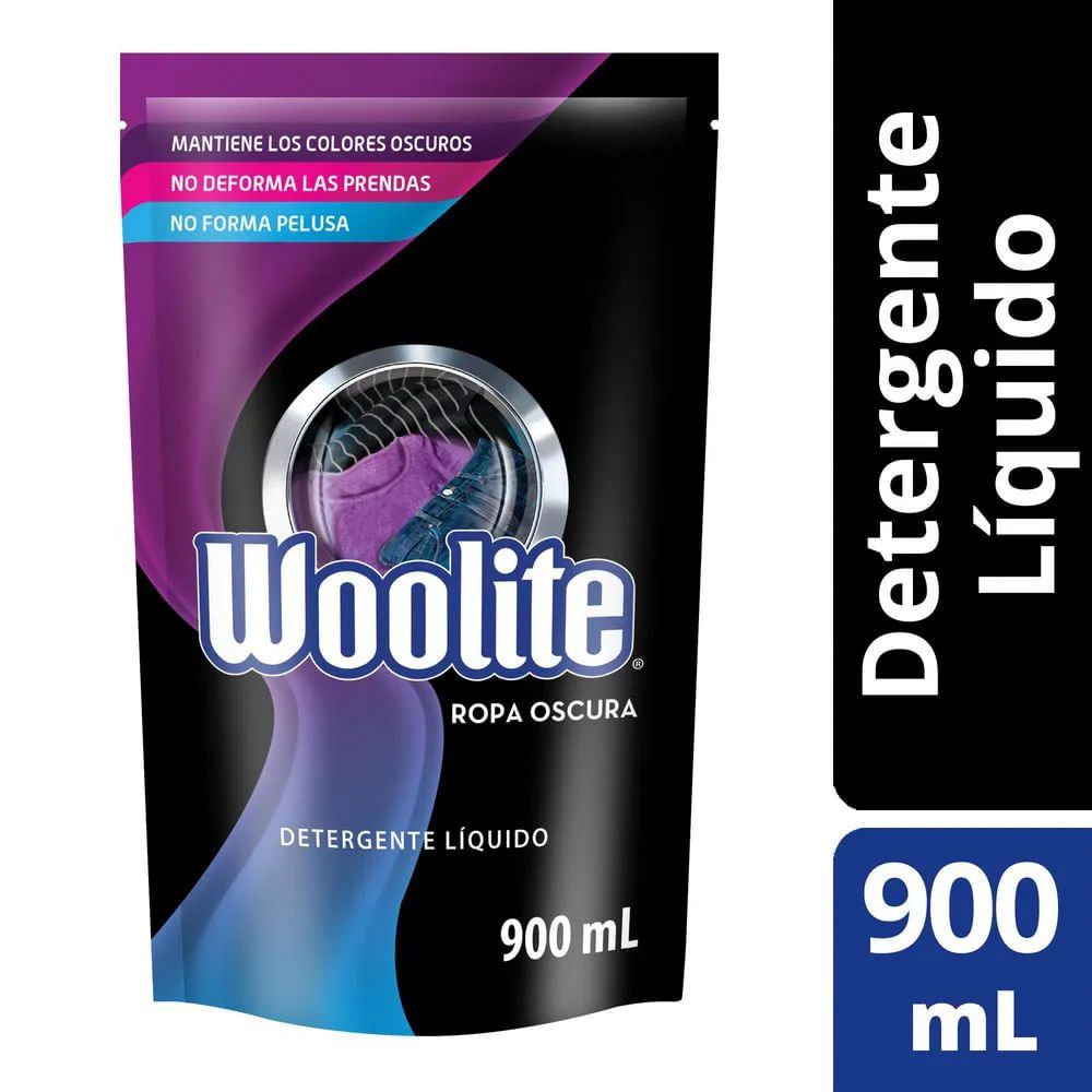 Imagen de Detergente líquido WOOLITE ropa oscura x900 ml