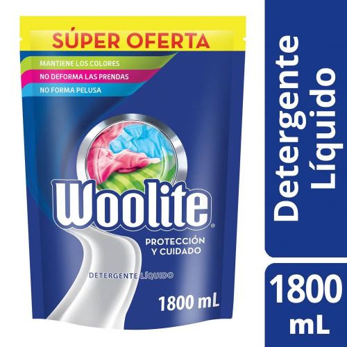 Imagen de Detergente liquido WOOLITE todo color x1800 ml