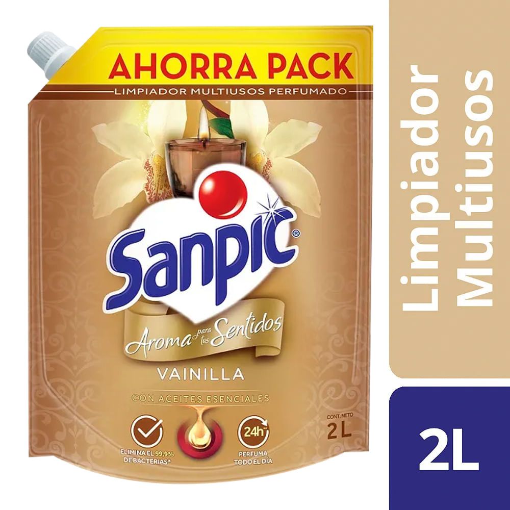 Imagen de Limpiador SANPIC vainilla x2000 ml