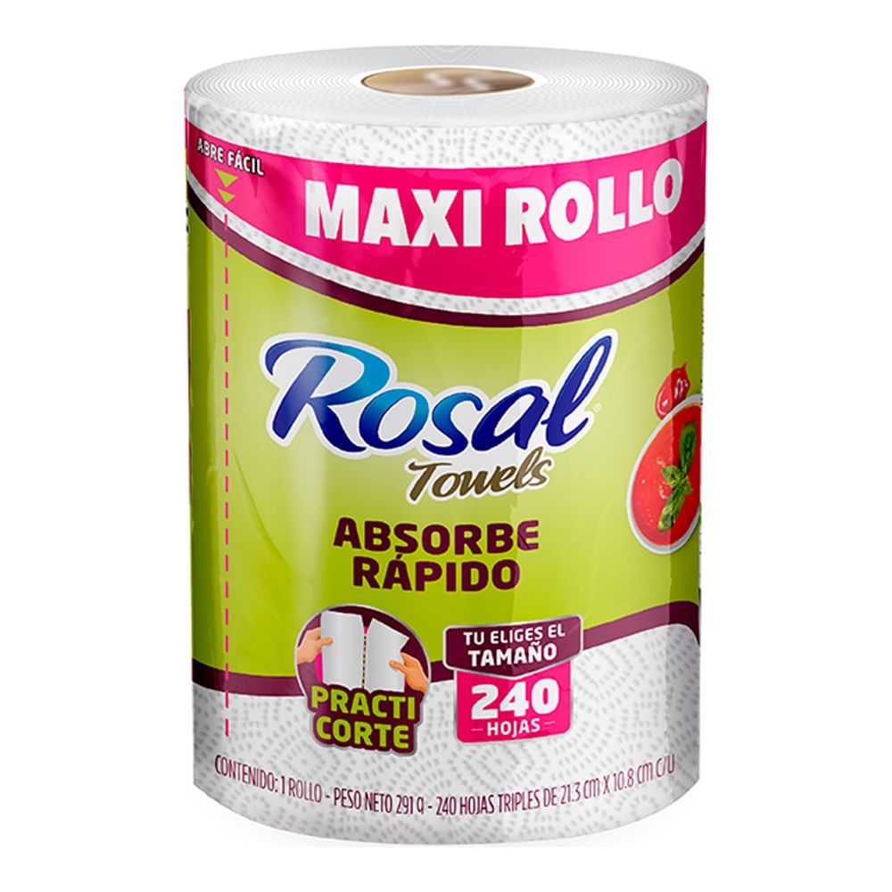 Imagen de Toalla de cocina ROSAL towels absorbe rápido x240 hojas