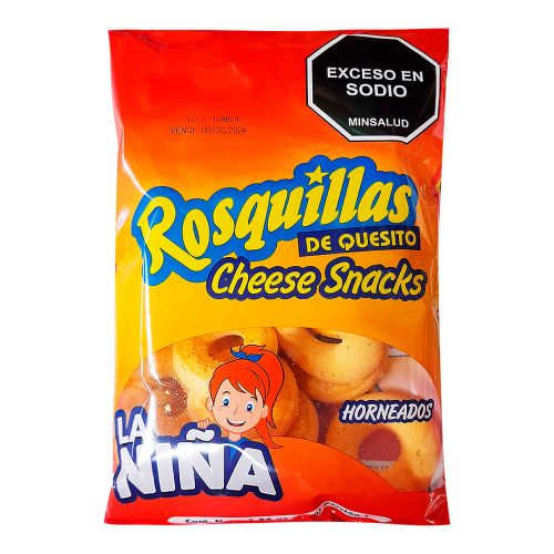Imagen de Rosquillas LA NIÑA cheese x36 g