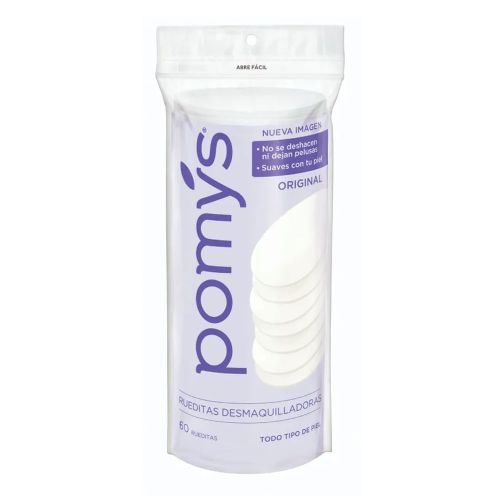 Imagen de Pomos de algodón POMYS x60 unds