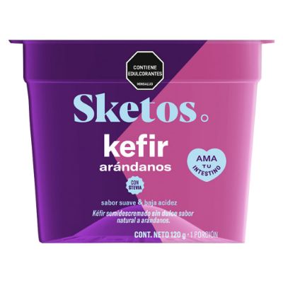Imagen de Kéfir SKETOS natural arándanos x120 g