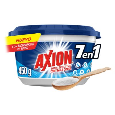 Imagen de Lavaplatos AXION bicarbonato 7en1 x450 g
