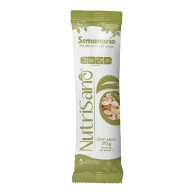 Imagen de Semanario NUTRISANO frutos secos x210 g