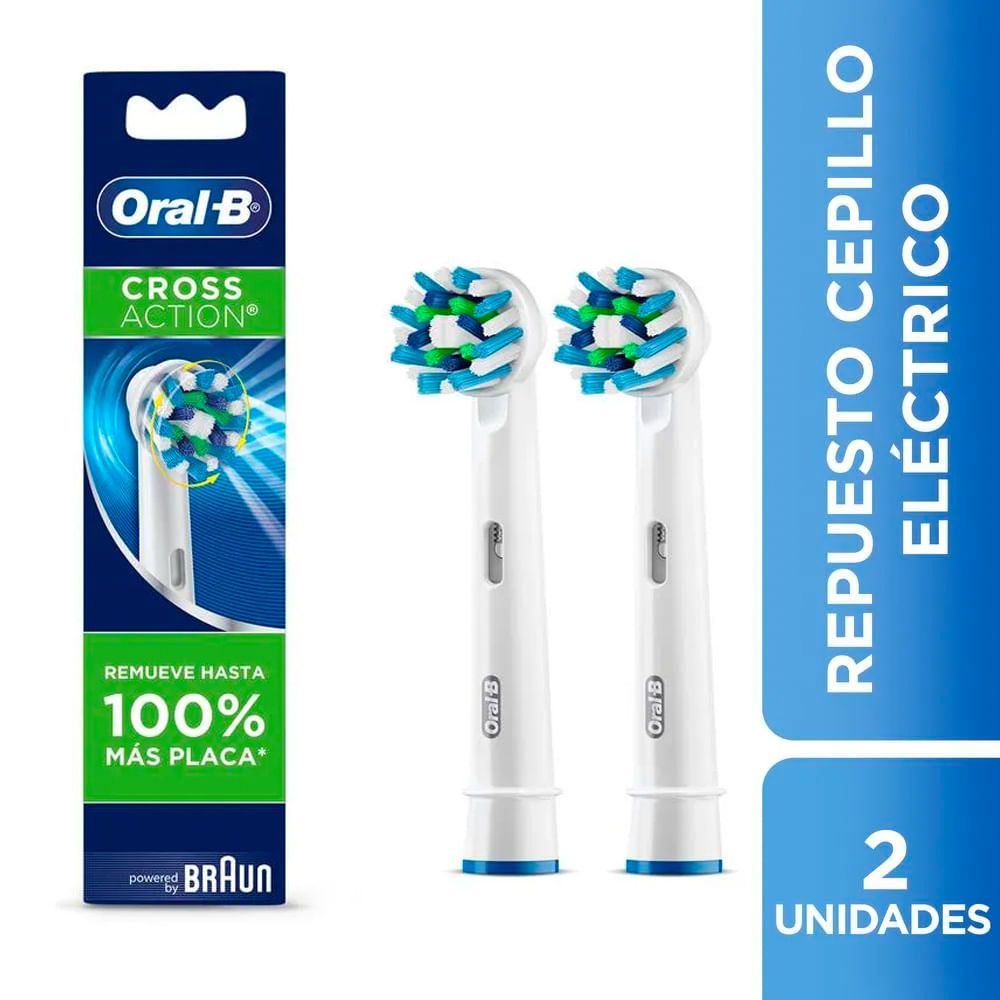 Imagen de Repuesto ORAL B cepillo electrico x2 unds