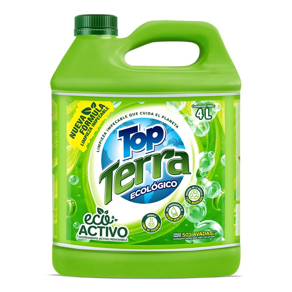 Imagen de Detergente liquido TOP TERRA ecológico x4000 ml