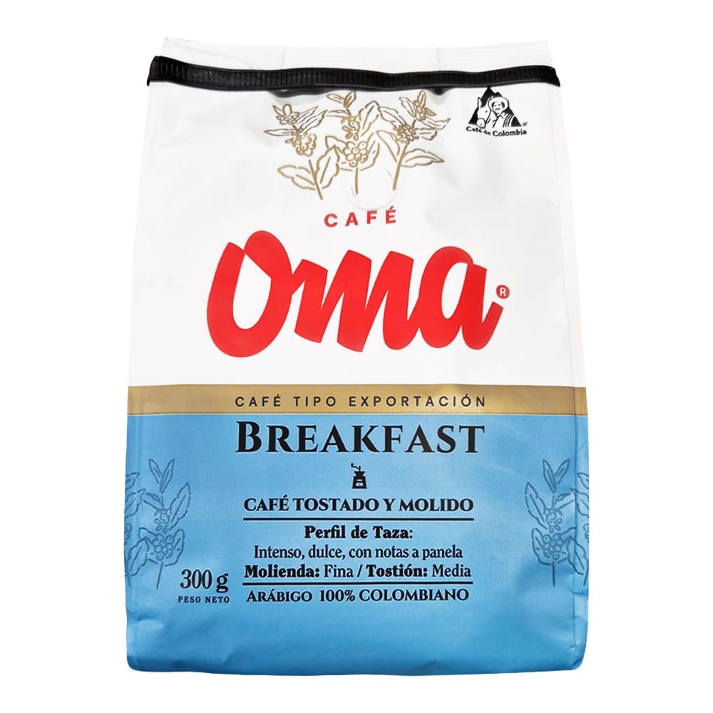 Imagen de Café OMA breakfast blend x340 g