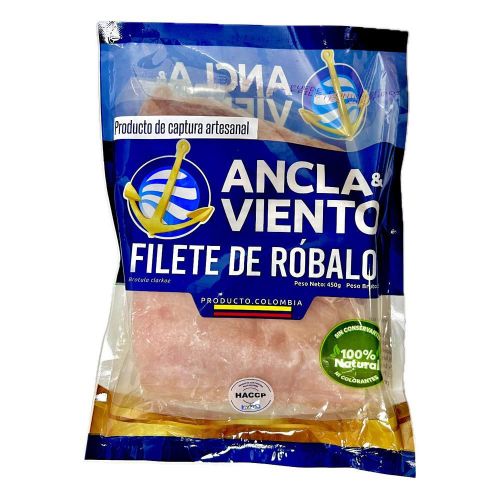 Imagen de Filete de róbalo o congrio rosado ANCLA Y VIENTO congelado (450  gr)