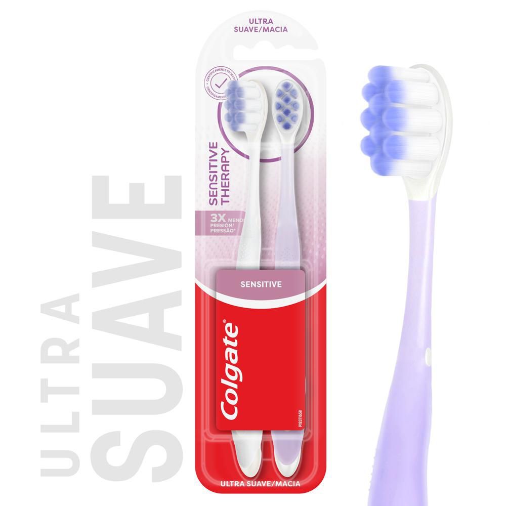 Imagen de Cepillo de dientes COLGATE sensitive ultrasuave (2  und)