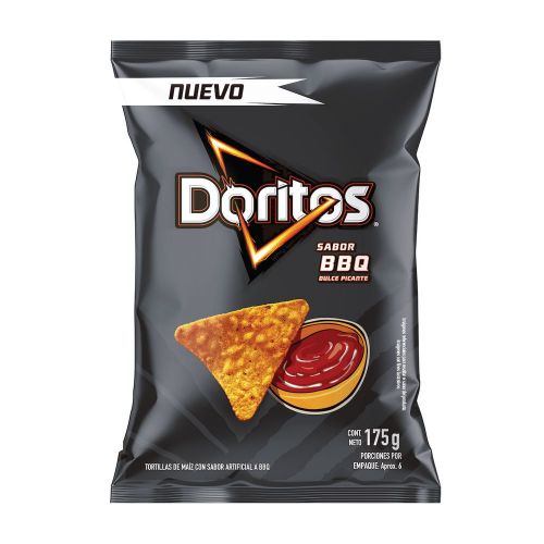 Imagen de Pasabocas  DORITOS sabor BBQ dulce picante (175  gr)