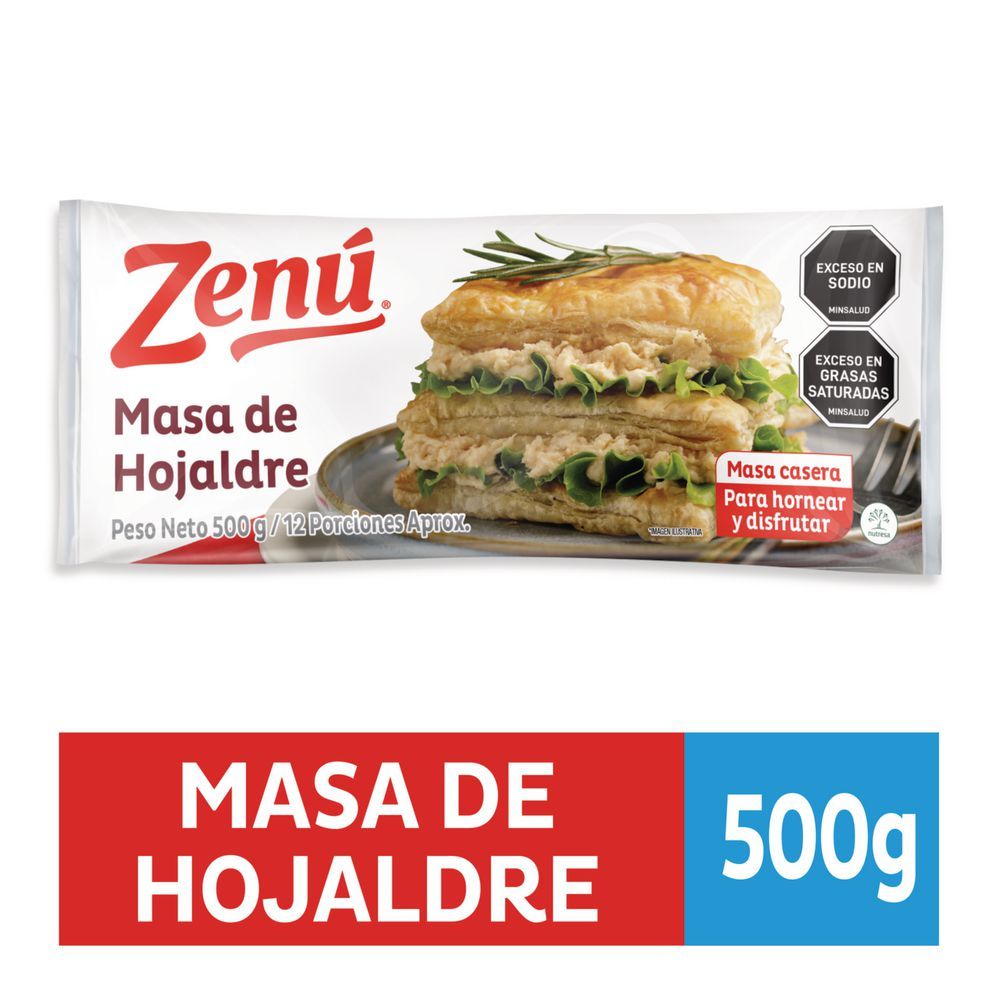 Imagen de Masa Para Hornear ZENU 500  gr