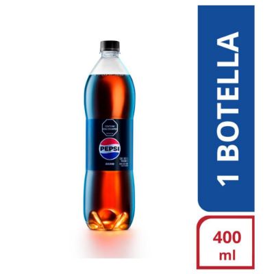 Imagen de Gaseosa PEPSI cero azúcar botella (400  ml)