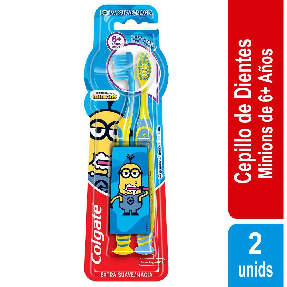 Imagen de Cepillo de dientes COLGATE Minions agnes fluffy niños (2  und)