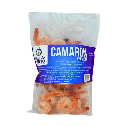 Imagen de Camarón tail ANCLA Y VIENTO Congelado (600  gr)
