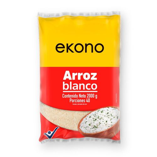 Imagen de Arroz EKONO blanco (2000  gr)