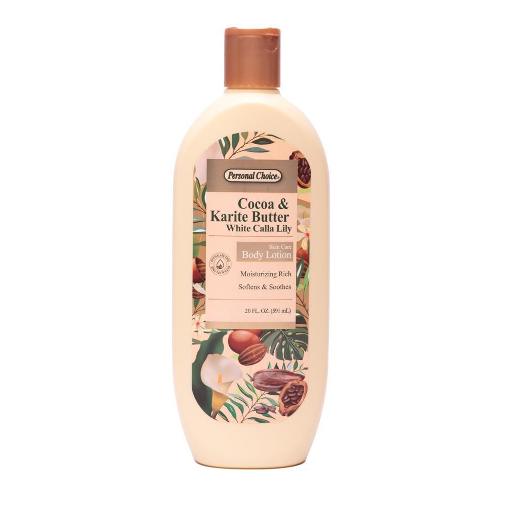 Imagen de Crema corporal PERSONAL CHOICE MARCA EXCLUSIV cocoa  karité (591  ml)