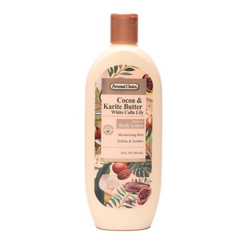 Imagen de Crema corporal PERSONAL CHOICE MARCA EXCLUSIV cocoa  karité (591  ml)