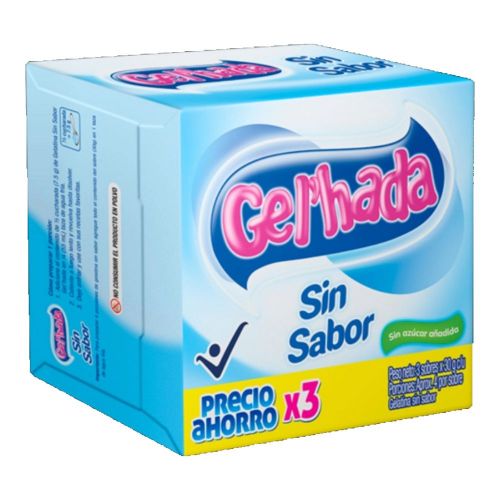 Imagen de Gelatina GEL HADA sin sabor x3und (90  gr)
