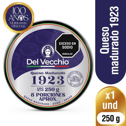 Imagen de Queso Edicion 1923 DEL VECCHIO 250 gr