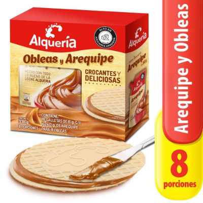 Imagen de Arequipe Con Obleas ALQUERIA 336 gr