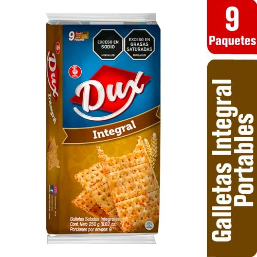 Imagen de Galletas DUX integral 9 unds x27,7 g
