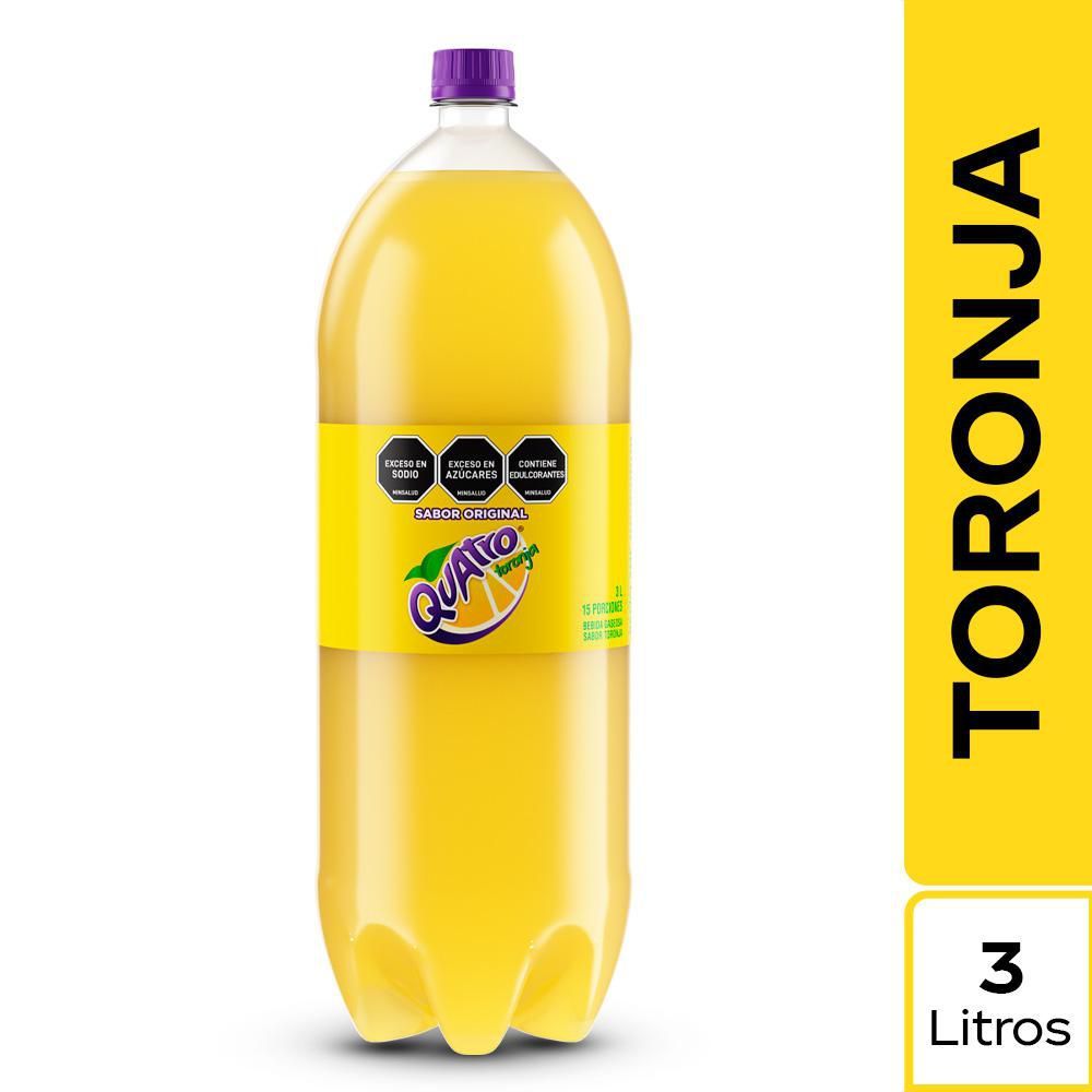 Imagen de Gaseosa QUATRO toronja original (3000  ml)