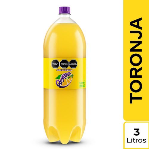 Imagen de Gaseosa QUATRO toronja original (3000  ml)