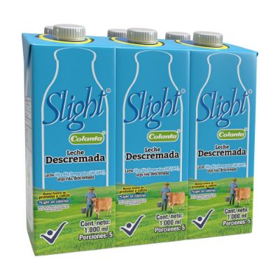 Imagen de Leche SLIGHT descremada x6und (6000  ml)